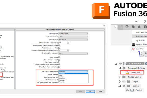Sie können die Einstellung sehen, die das allgemeine UI-Verhalten steuert.