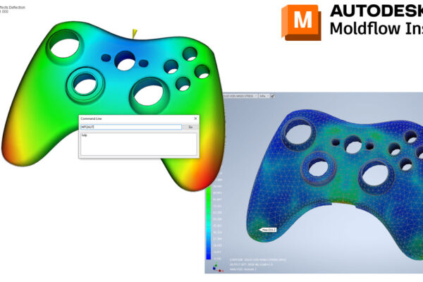 There are scripts that help to directly import Moldflow results that are useful for FEA, such as internal stresses, fibre orientation info or weld line positioning. MFS & Plastics Engineering Group Services.